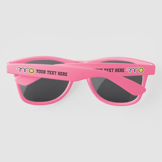 Lunettes de soleil personnalisées avec logo de sof (Dos)