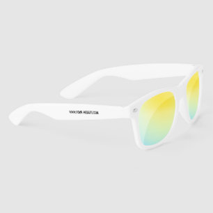 Lunettes de soleil personnalisées avec texte perso