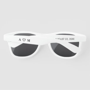 Lunettes de soleil personnalisées pour mariage Fav