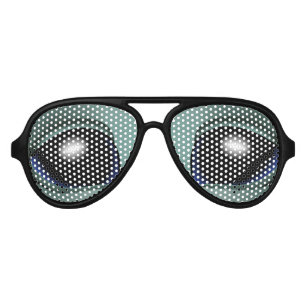 Lunettes de soleil pour Aliens Amusants Aliens Cos