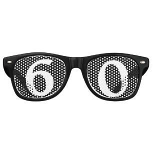 Lunettes de soleil pour fête d'anniversaire 60 ans