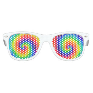 Lunettes de soleil Rainbow Spiral Retro