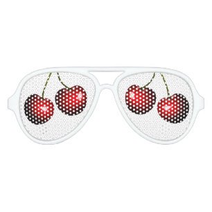 Lunettes de soleil Red Cherry Aviator Fruits