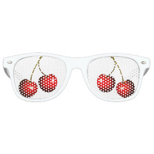 Lunettes de soleil Red Cherry Party