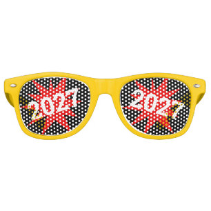 Lunettes de soleil rétro 2027 NOUVEL AN / Lunettes