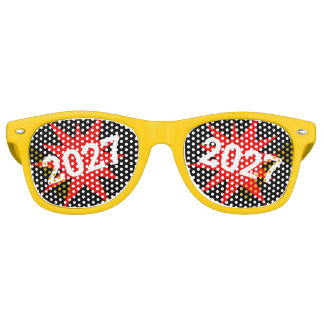 Lunettes de soleil rétro 2027 NOUVEL AN / Lunettes