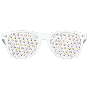 Lunettes de soleil Retro Motif Enby