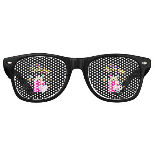 Lunettes de soleil rétro pour fête d'anniversaire