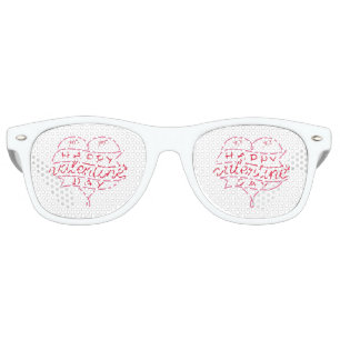 Lunettes de soleil rétro pour fête de la Saint-Val