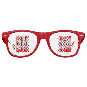 Lunettes de soleil rétro pour fête de rétablisseme