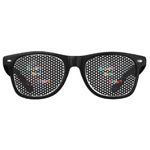 Lunettes de soleil rétro pour la fête de la Saint-