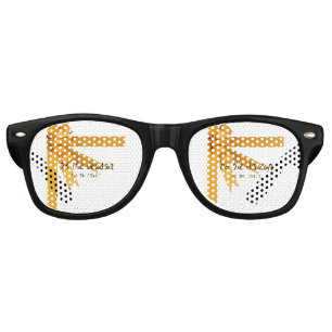 Lunettes de soleil rétro pour la fête de la saison