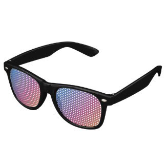 Lunettes de soleil Retro Sunset Gradient Party