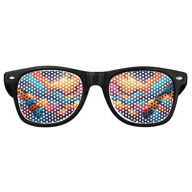 Lunettes de soleil Retro Vision Classic Multicolor (Devant)