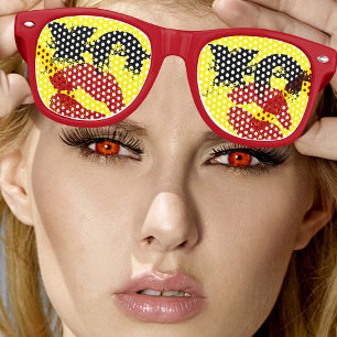 Lunettes de soleil rétro XO XO kiss me / Lunettes