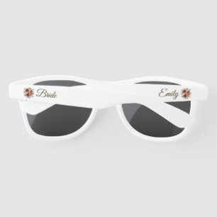 Lunettes de soleil Rustique Automne Floral