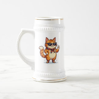 Lunettes de soleil Sassy Chat mugs Mignon & Tendan