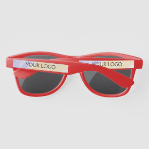 Lunettes De Soleil simple et minimal ajoutez votre logo/votre design