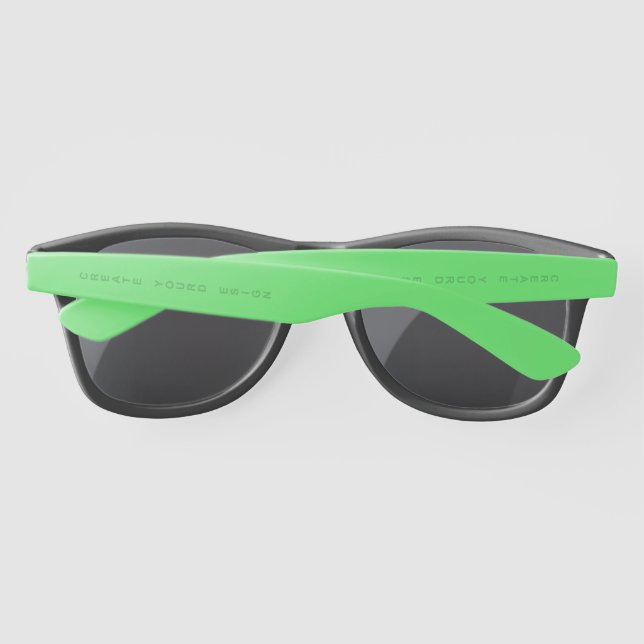 Lunettes De Soleil Simply - Create Your Own Plastic Sunglasses (Dos)