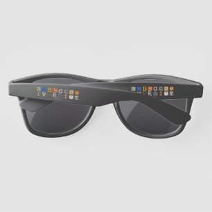 Lunettes De Soleil SlipperyJoe embrasse la métaphore de la diversité 