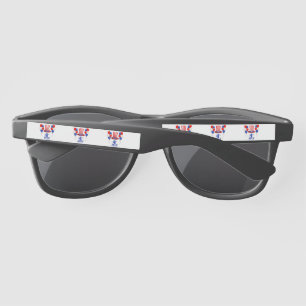 Lunettes De Soleil SlipperyJoe's fête d'indépendance du 4 juillet cla
