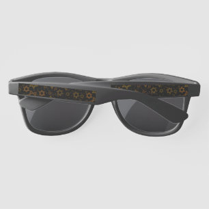 Lunettes De Soleil SlipperyJoe's Hanukkah Star David artistique