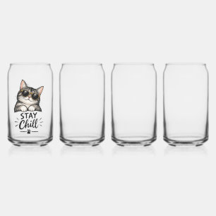 Lunettes de soleil Stay Chill Cat – Design pour am