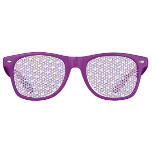 Lunettes de soleil Trans Heart Motif Retro