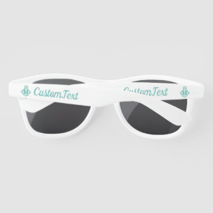 Lunettes de soleil Turquoise Nautique