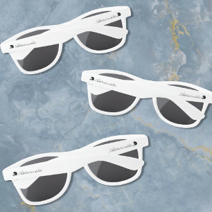 Lunettes De Soleil Unicornes blanches Aimer Couple