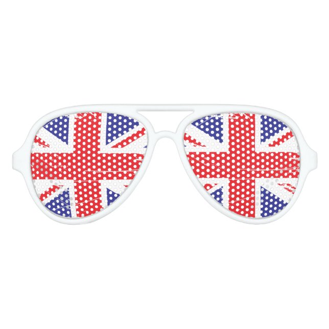 Lunettes de soleil Union Jack (Devant)