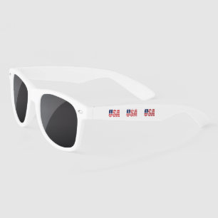 Lunettes de soleil USA patriotiques