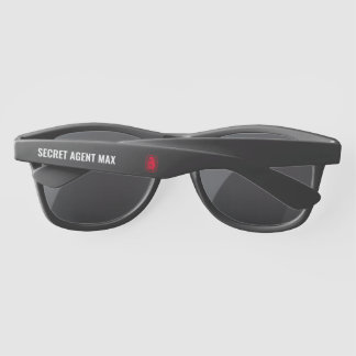 Lunettes De Soleil Verres espions Secret Agent