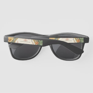 Lunettes De Soleil Vintage Floral Art Nouveau Mariage