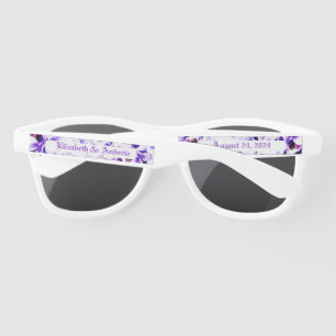Lunettes De Soleil Violettes élégantes