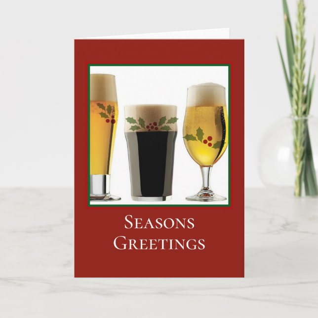 Lunettes Festive Ale personnalisable Carte de vaca (Devant)