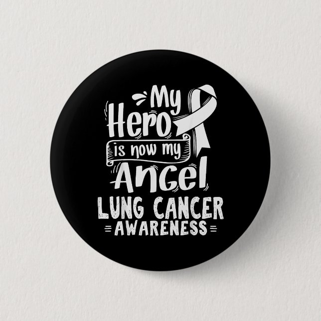 Lung Cancer 2 Inch Round Button (Front)