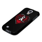 Lung Cancer Awareness Heart Words