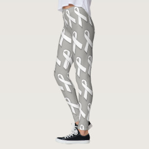 Lung Cancer Awareness Leggings