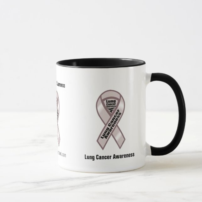 Lung Cancer Awareness Mug (Right)