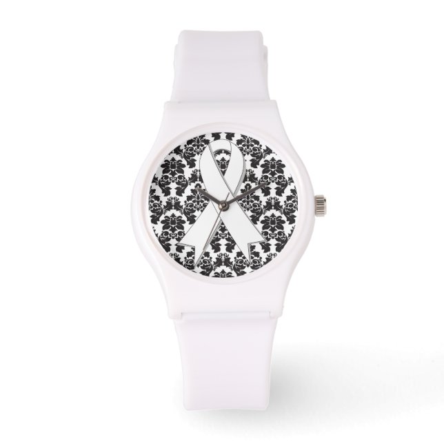 Lung Cancer Awareness Watch (Front)