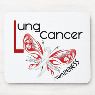 Lung Cancer BUTTERFLY 3.1 Mouse Pad