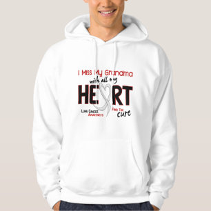 Lung Cancer I Miss My Grandma Hoodie