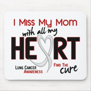 Lung Cancer I Miss My Mom Mouse Pad