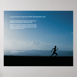Lung Function Improves With Chiropractic Care Poster