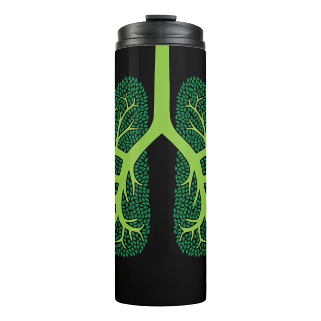 Lung Tree Thermal Tumbler (Front)