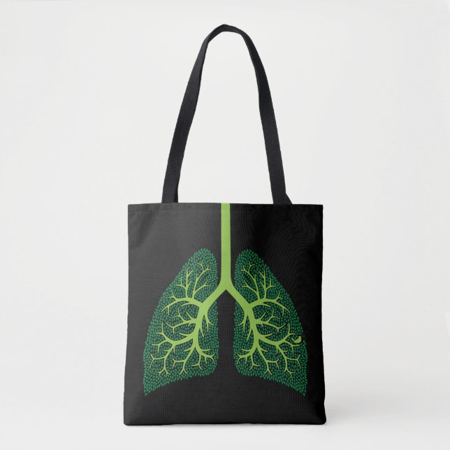Lung Tree Tote Bag (Front)