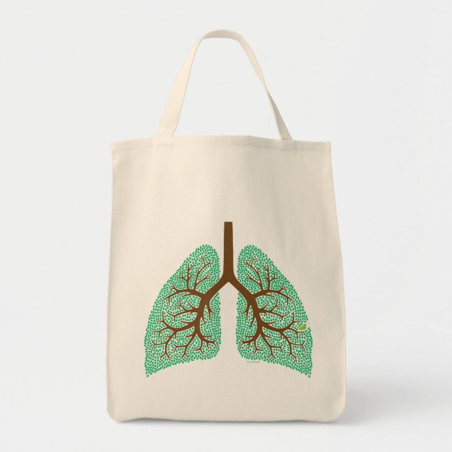 Lung Tree Tote Bag (Front)
