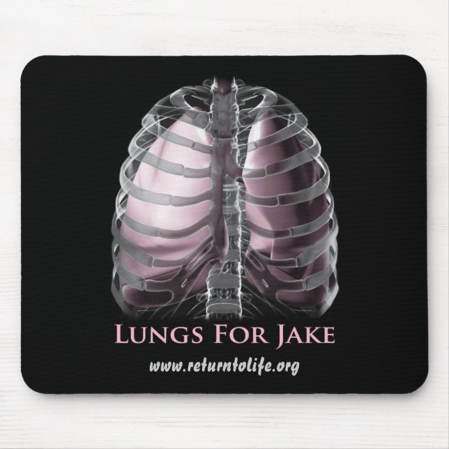 Lungs for Jake Mouse Pad (Front)