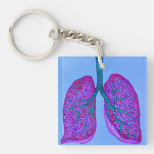 Lungs Keychain